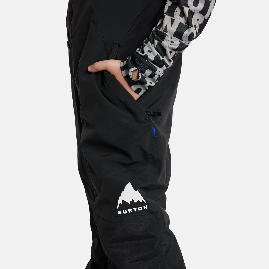 BURTON Kids' Skylar Bib Pant 2026 - True Black - Image 5