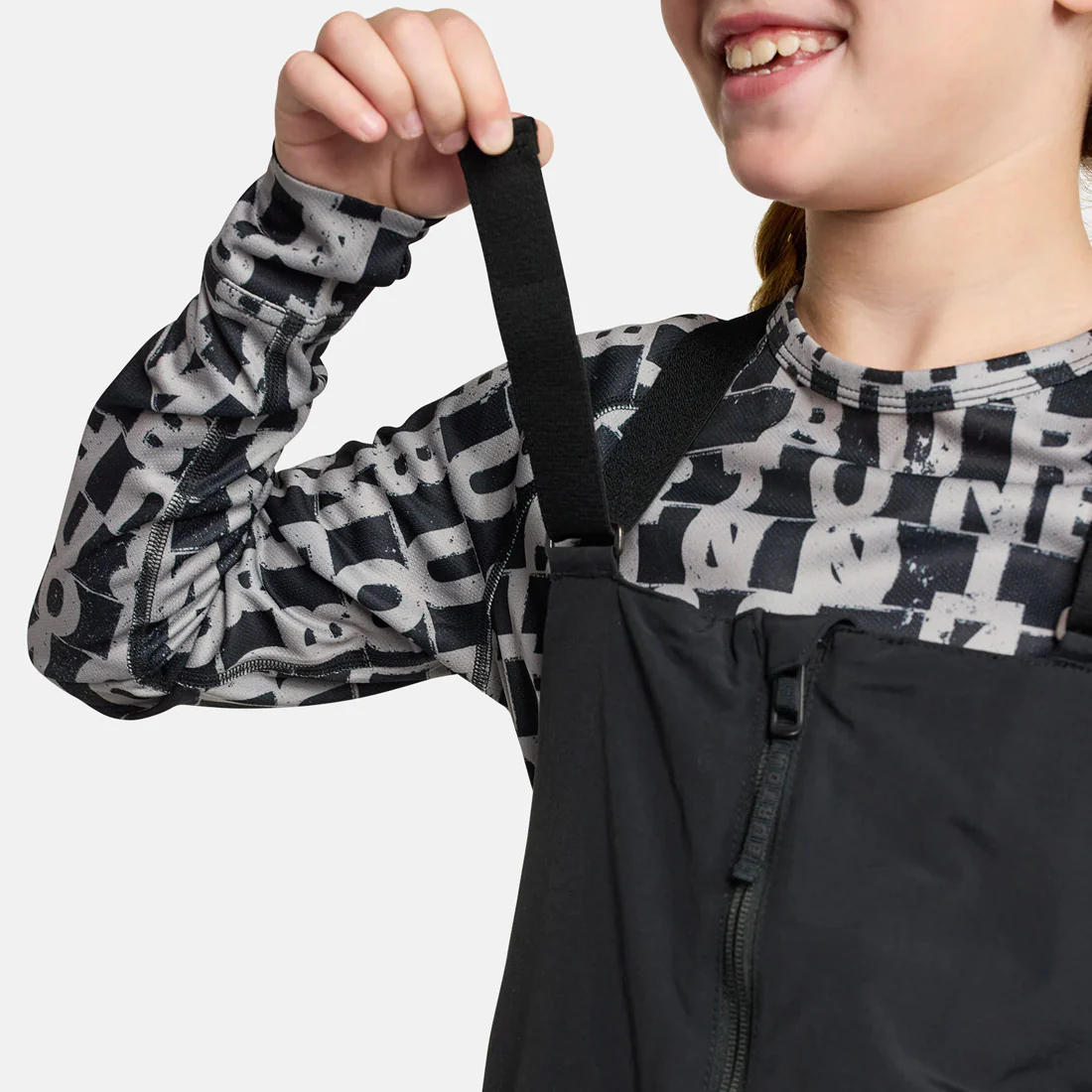 BURTON Kids' Skylar Bib Pant 2026 - True Black - Image 7