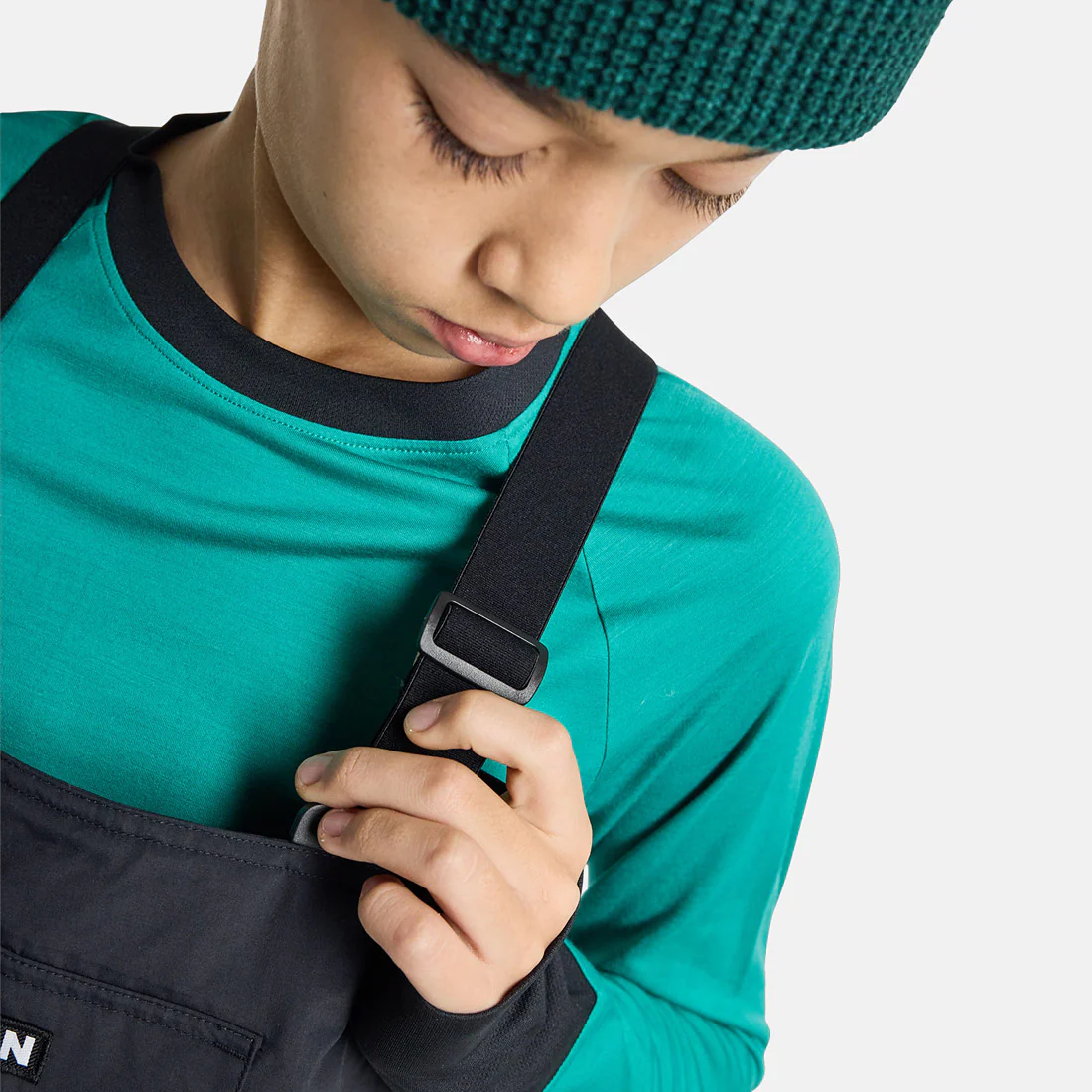 BURTON Kids' Skylar Bib Pant 2026 - True Black - Image 9