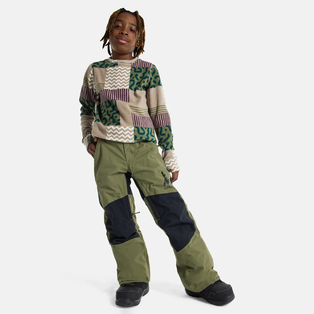 BURTON Kids' Skylar Pant 2026 - Forest Moss - Image 7