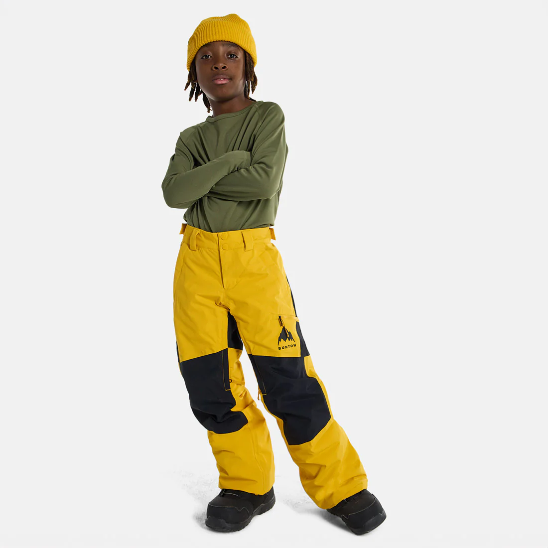 BURTON Kids' Skylar Pant 2026 - Goldenrod - Image 7