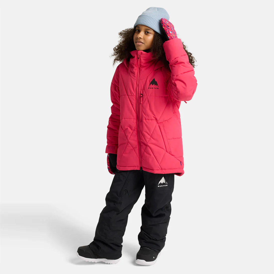 BURTON Kids' Spindal Jacket 2026 - Azalea Pink - Image 7