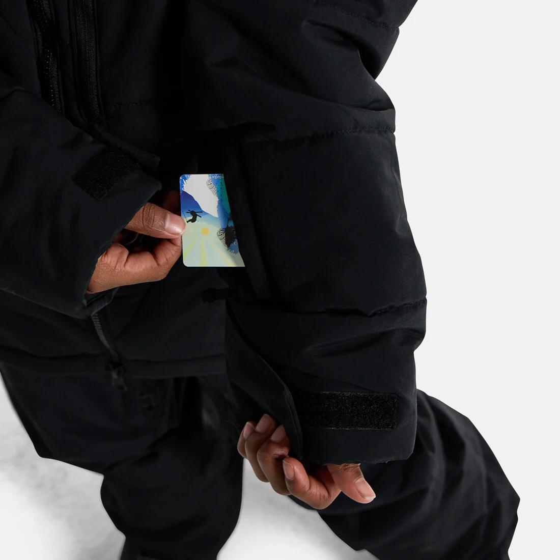 BURTON Kids' Spindal Jacket 2026 - True Black - Image 3
