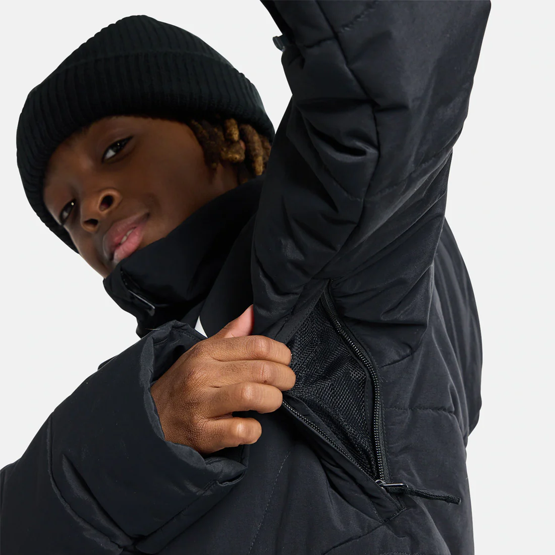 BURTON Kids' Spindal Jacket 2026 - True Black - Image 5