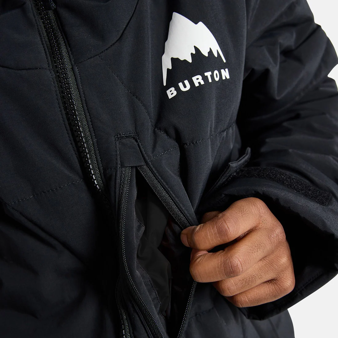 BURTON Kids' Spindal Jacket 2026 - True Black - Image 6