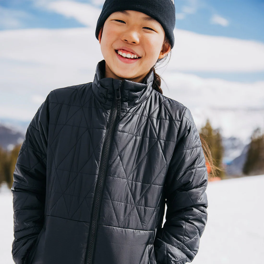 BURTON Kids' Versatile Heat Insulated Jacket 2026 - True Black - Image 2