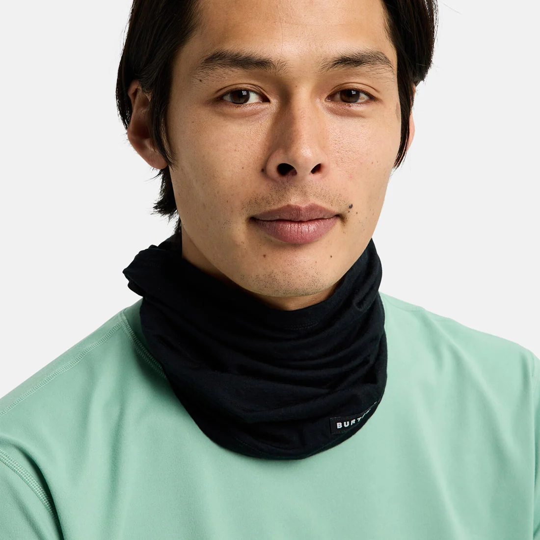 BURTON Merino Wool Neckwarmer - True Black - Image 3
