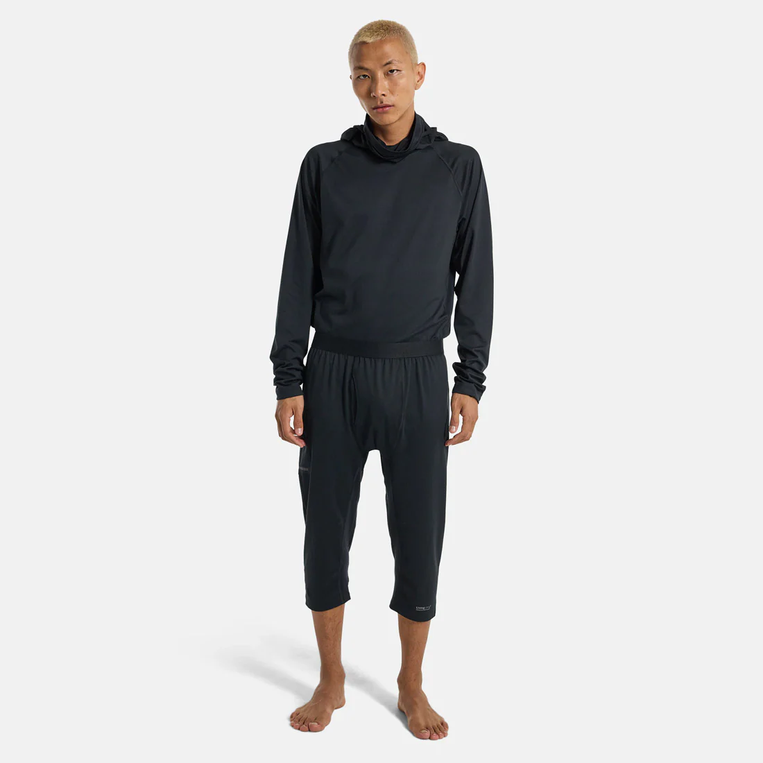 BURTON Midweight X Base Layer Boot Pants - True Black - Image 3