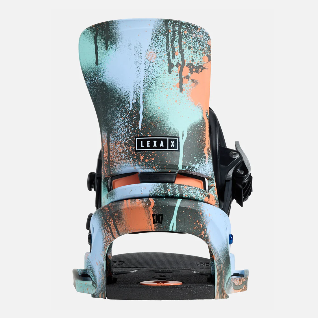 BURTON MINE77 Lexa X EST Bindings - True Black Spray Paint - Image 3