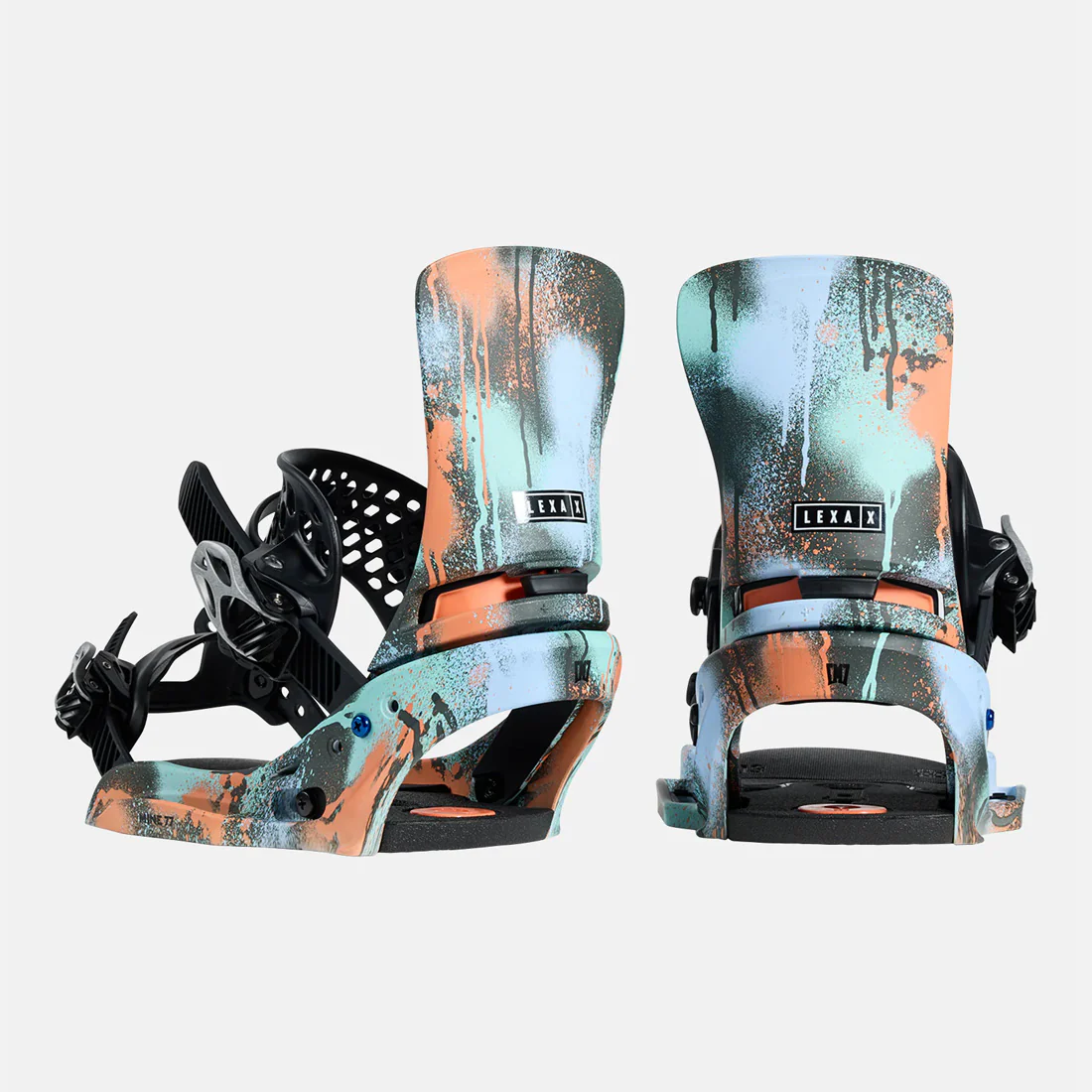 BURTON MINE77 Lexa X EST Bindings - True Black Spray Paint - Image 6