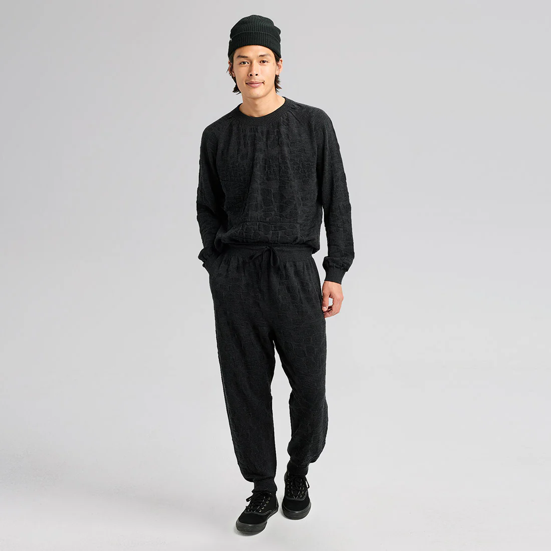 BURTON MINE77 3D Knit Merino Pant - Charcoal - Image 3
