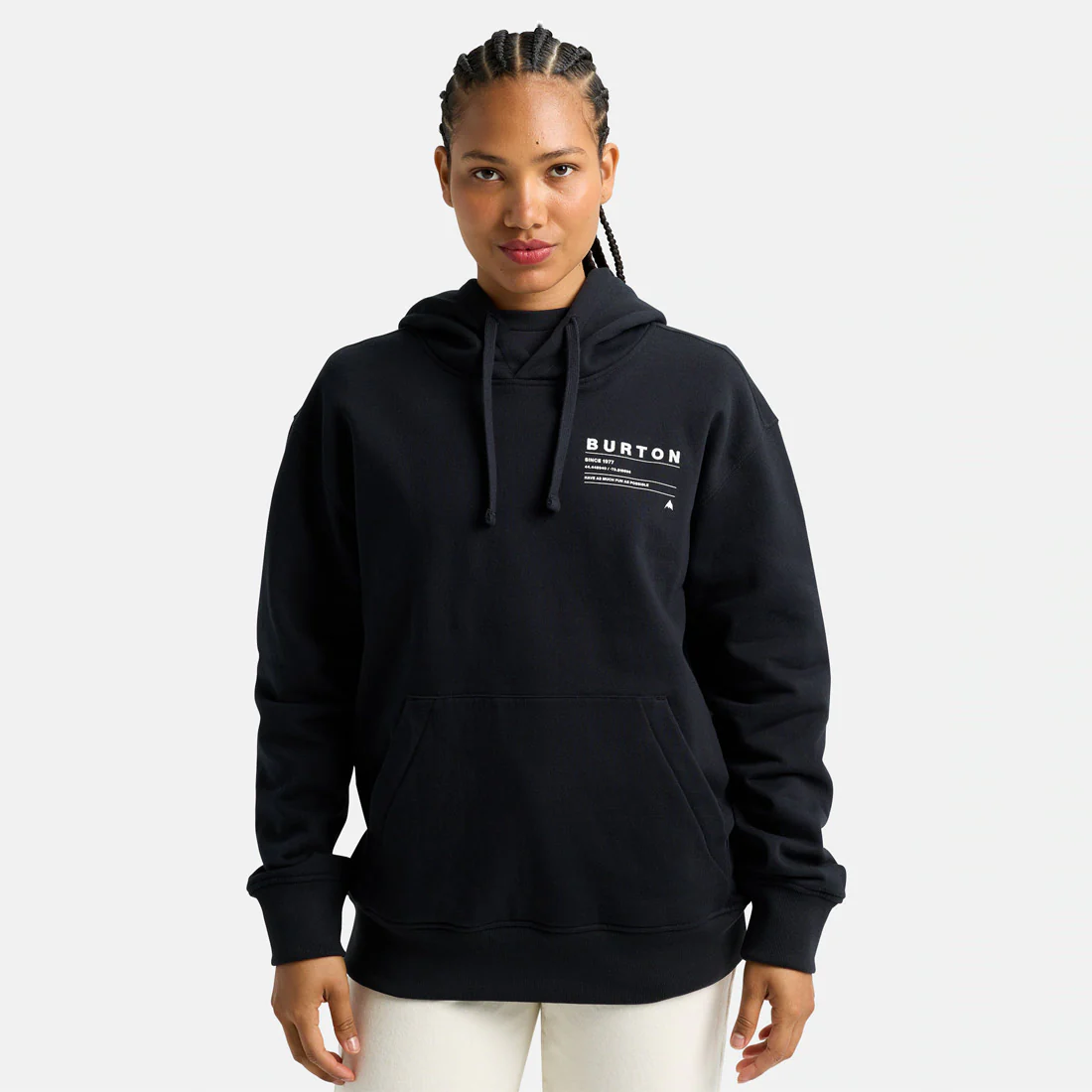 BURTON Moretown Pullover Hood - True Black - Image 2