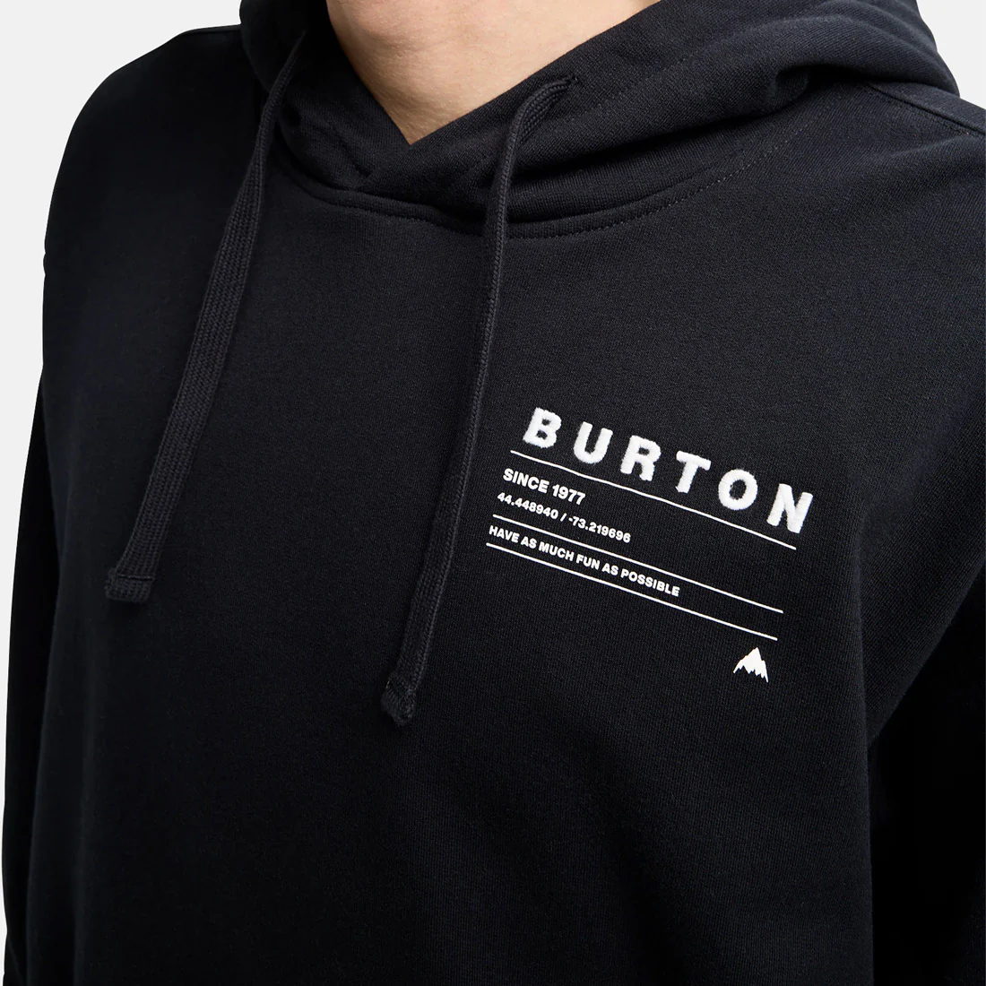 BURTON Moretown Pullover Hood - True Black - Image 6