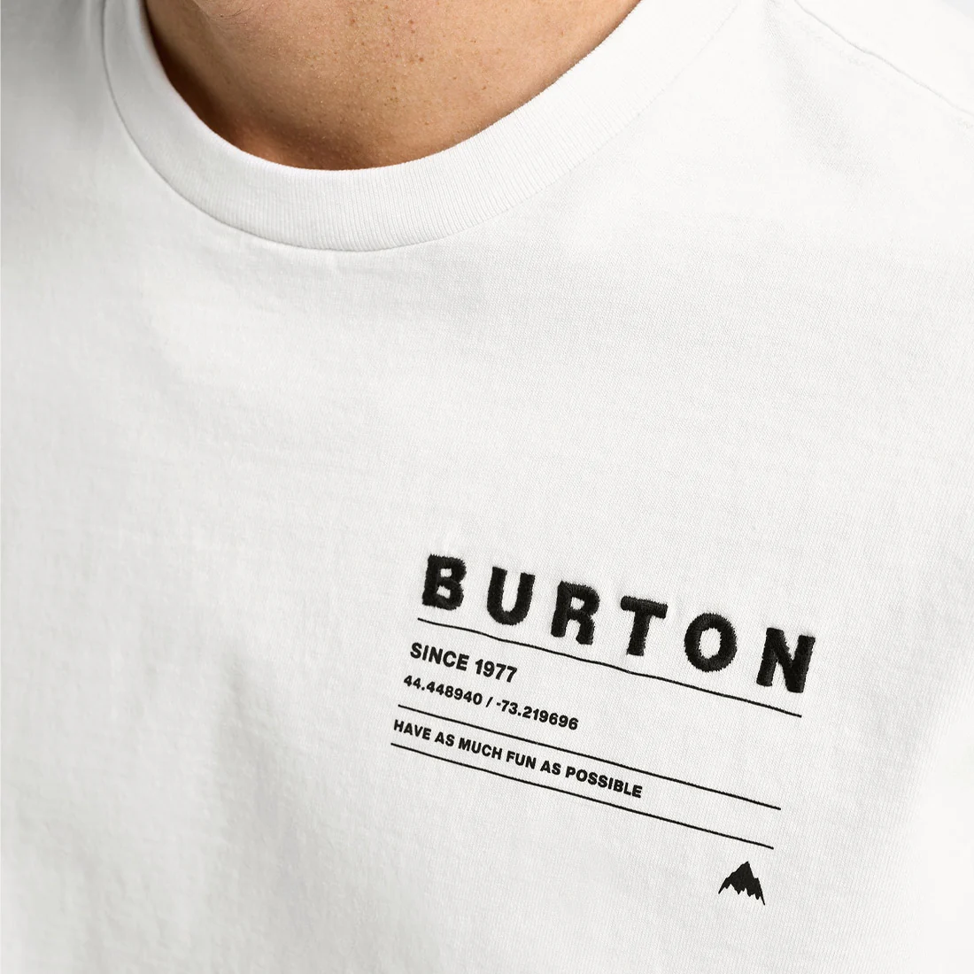 BURTON Moretown Tee - Stout White - Image 4