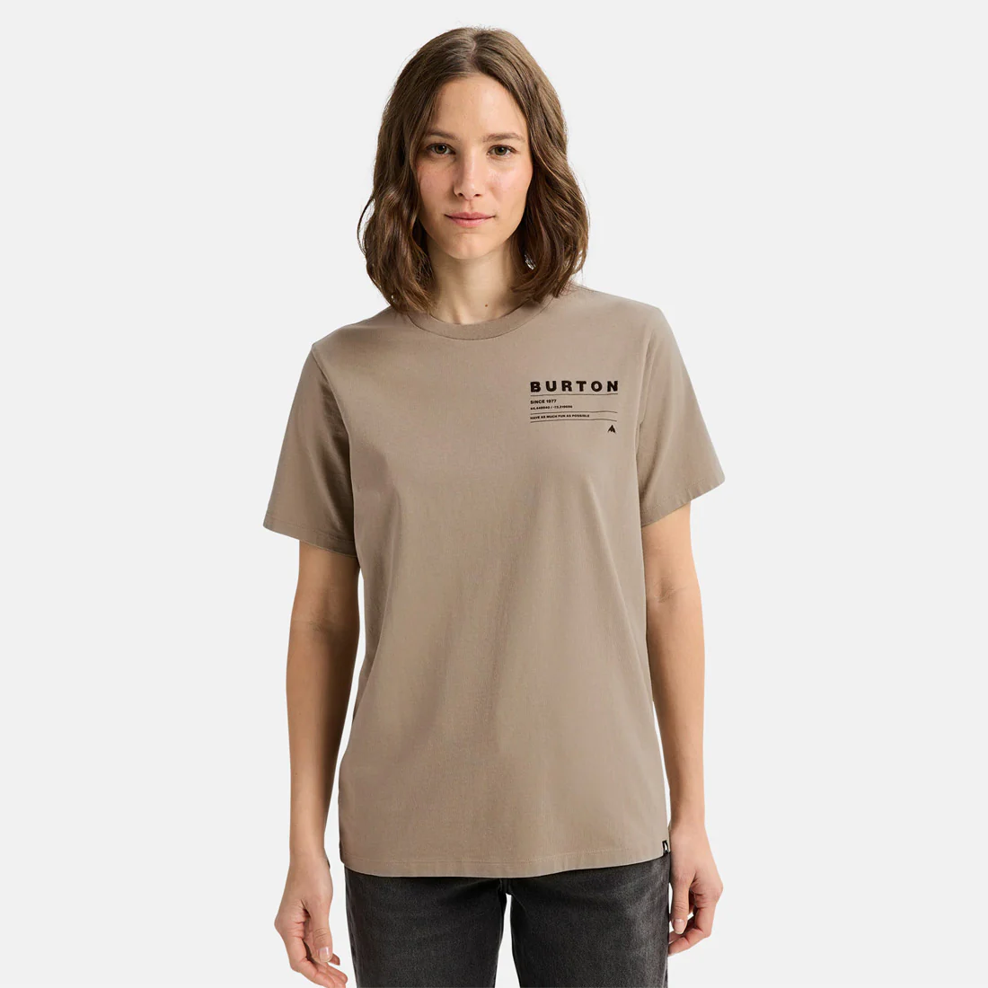 BURTON Moretown Tee - Summit Taupe - Image 2