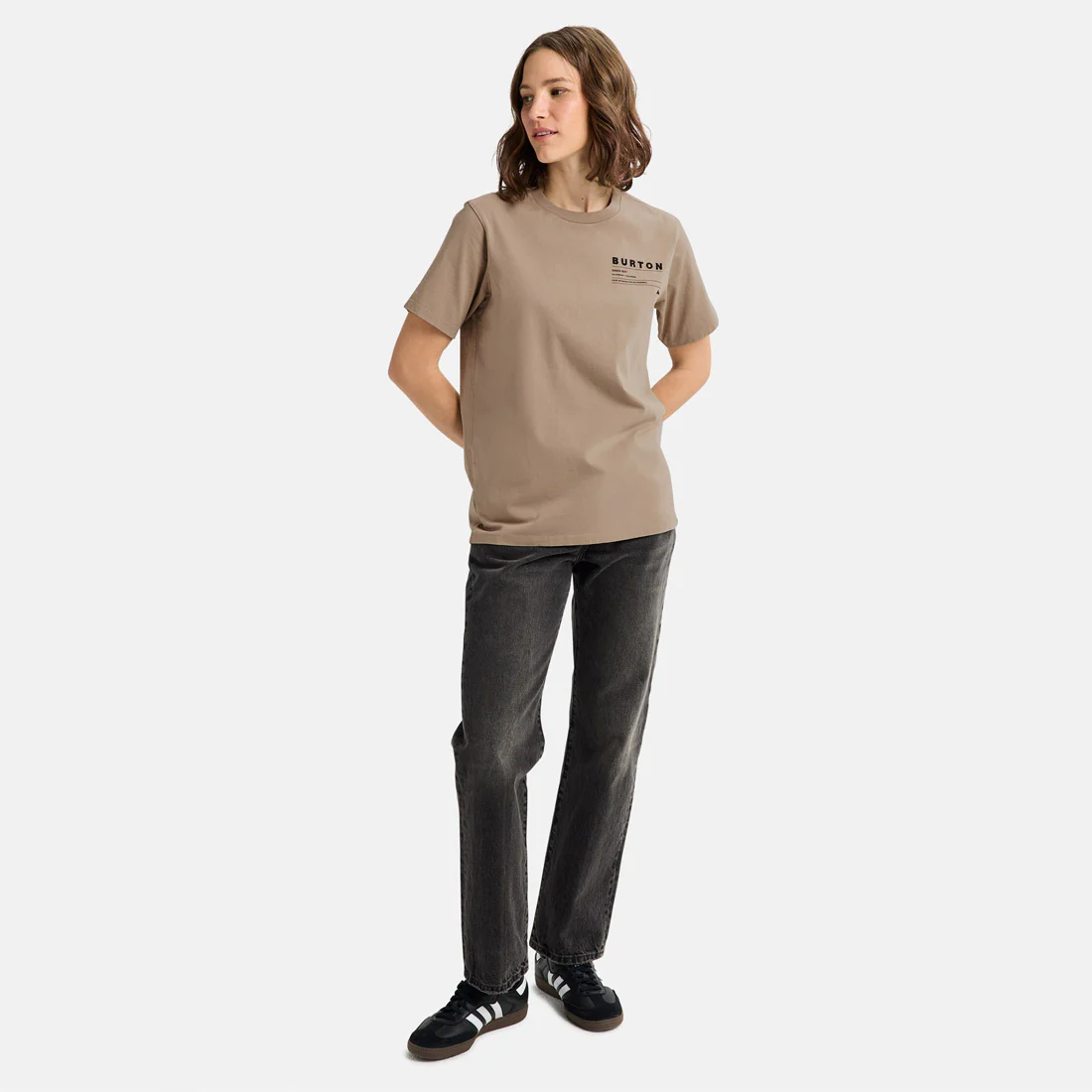 BURTON Moretown Tee - Summit Taupe - Image 6