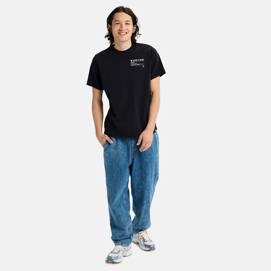 BURTON Moretown Tee - True Black - Image 5