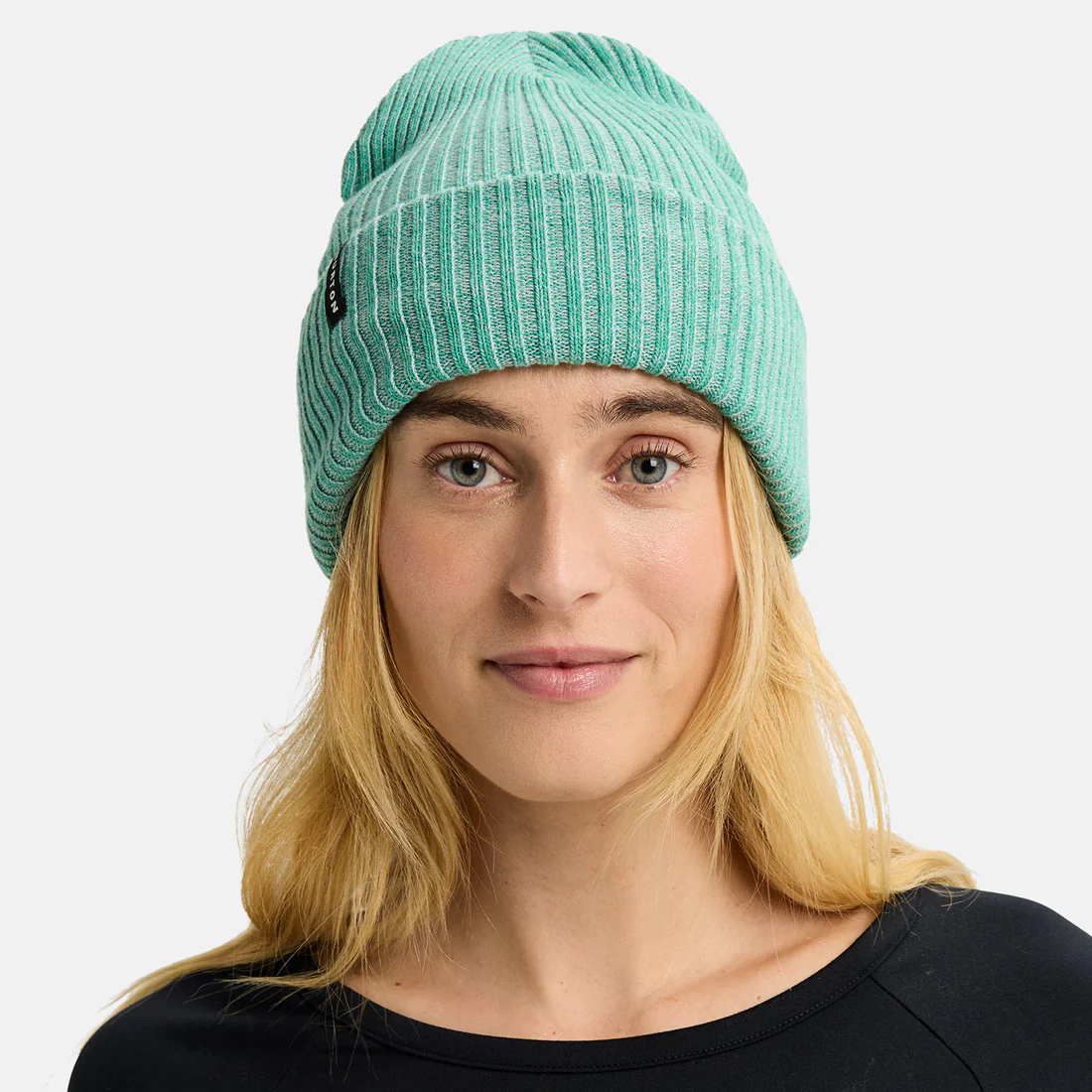 BURTON Recycled Rib Beanie - Soft Sage Plated - Image 2