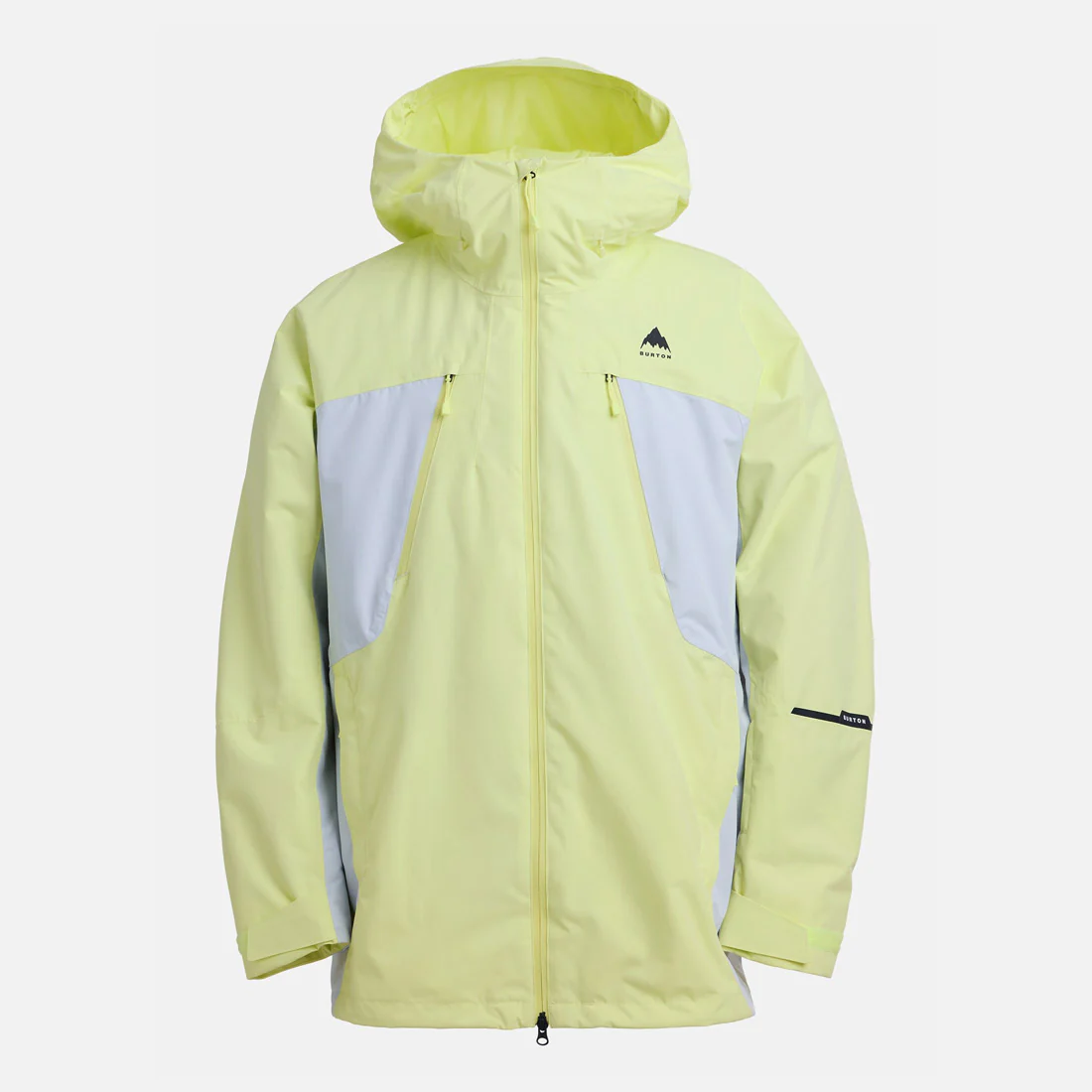 BURTON Reserve 2L 3-In-1 Jacket 2026 - Glow Yellow Green/Gray Cloud - Image 8