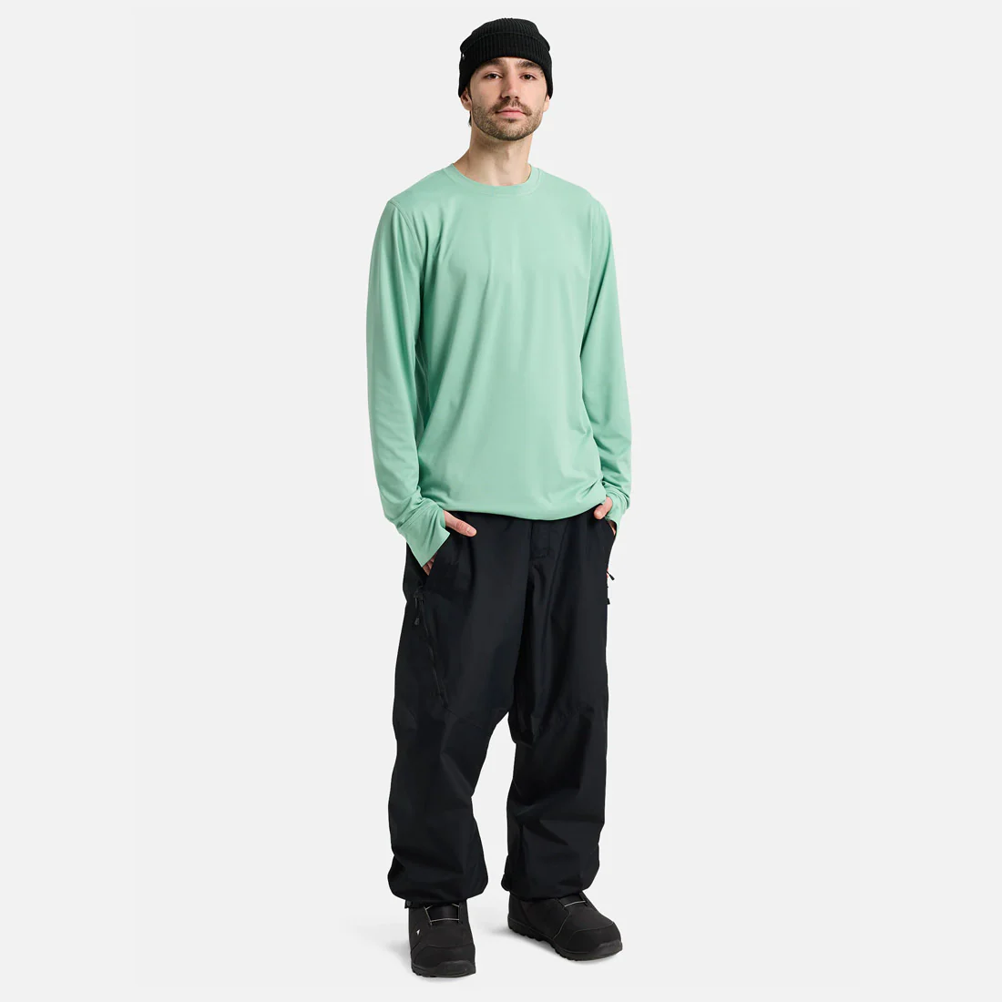 BURTON Reserve 2L Relaxed Pant 2026 - True Black - Image 3