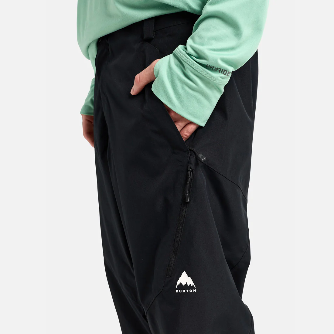 BURTON Reserve 2L Relaxed Pant 2026 - True Black - Image 7