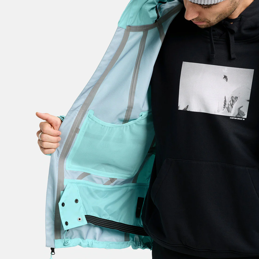 BURTON Reserve 3L Jacket - Light Teal - Image 7