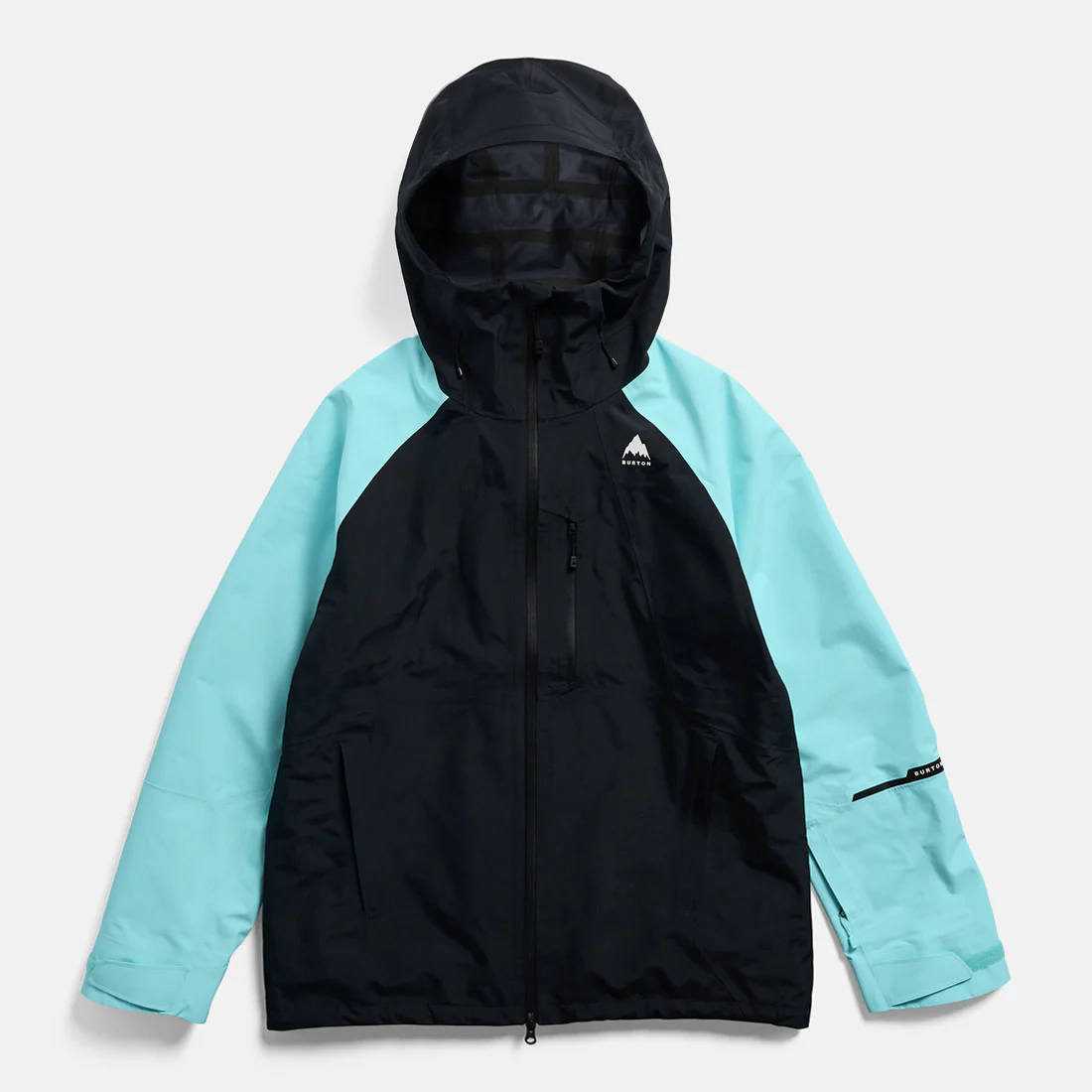 BURTON Reserve 3L Jacket - True Black/Light Teal - Image 9
