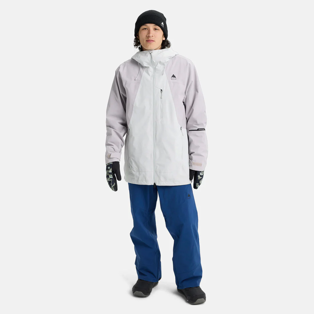 BURTON Reserve 2L Jacket 2026 - Gray Cloud/Washed Lavender - Image 7