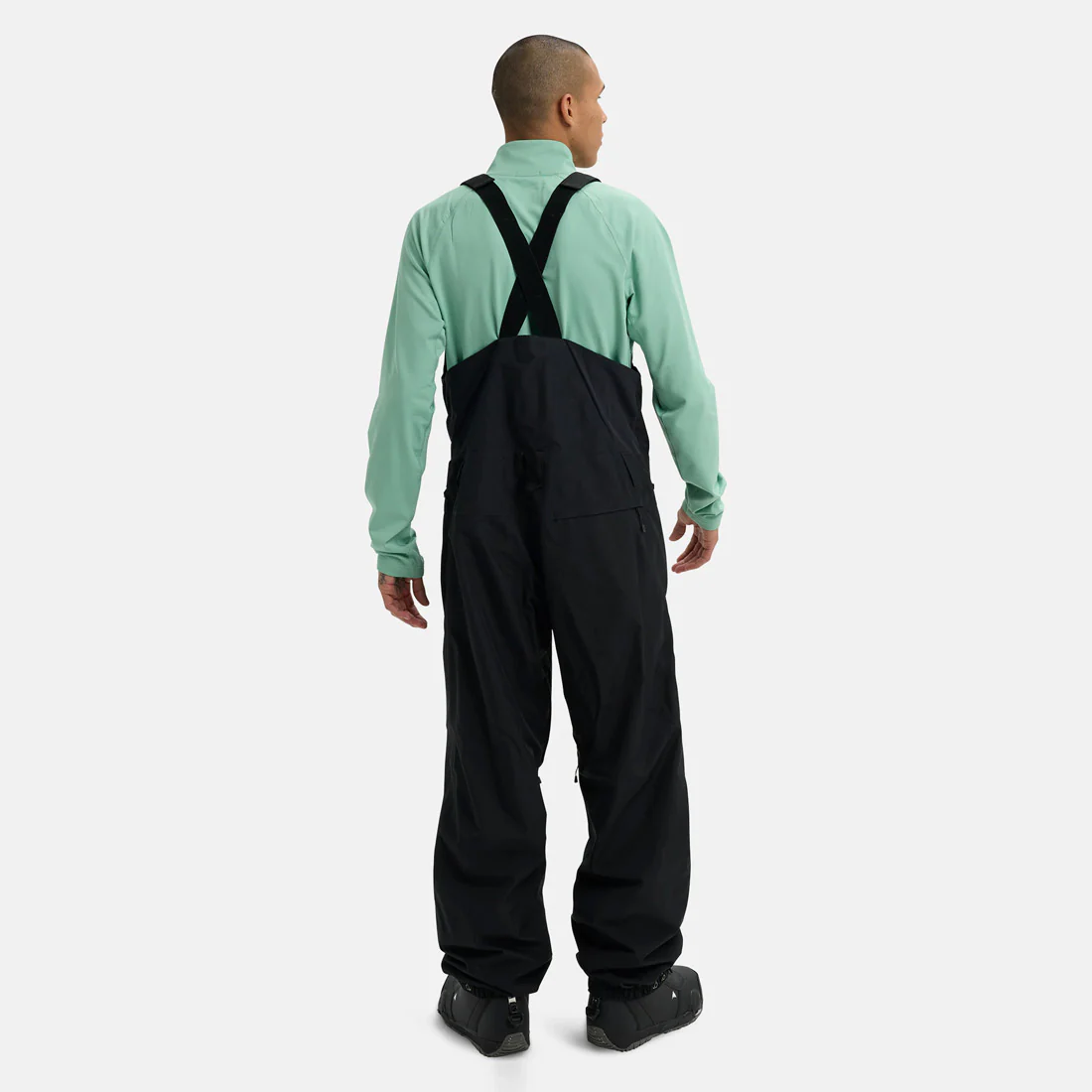 BURTON Reserve Relaxed 2L Bib Pant 2026 - True Black - Image 2