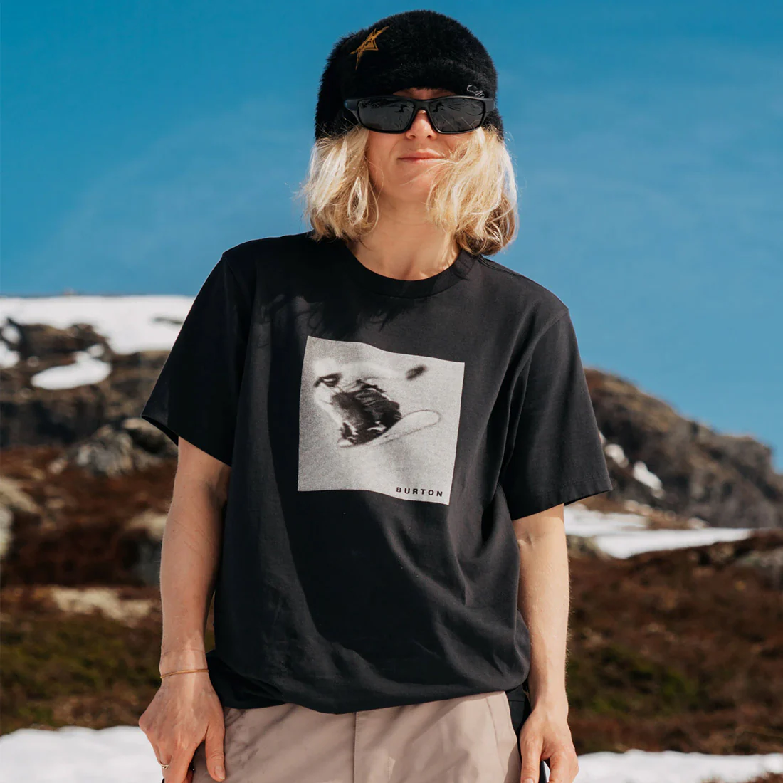 BURTON Sidehit Tee - True Black - Image 5