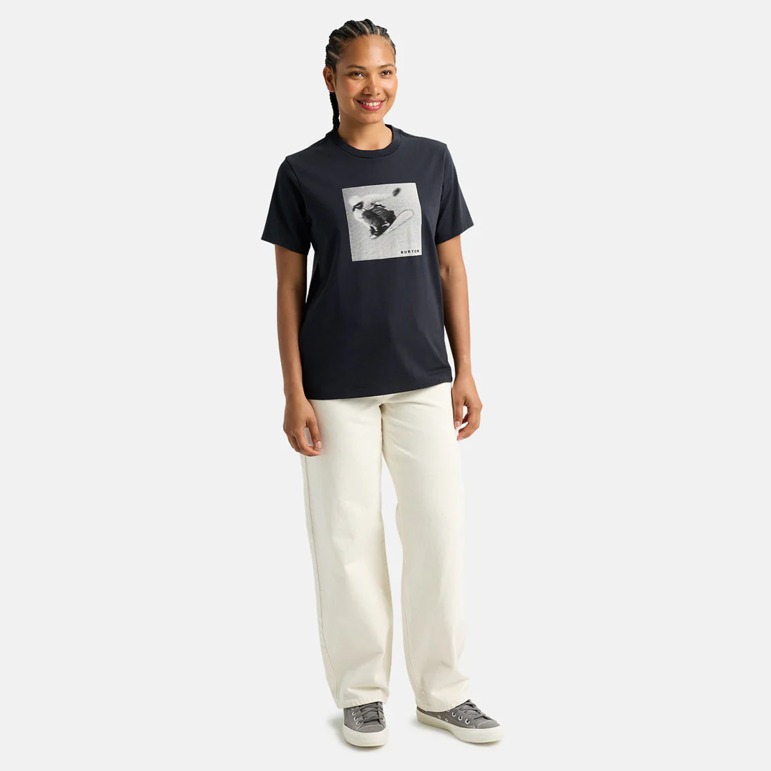 BURTON Sidehit Tee - True Black - Image 7