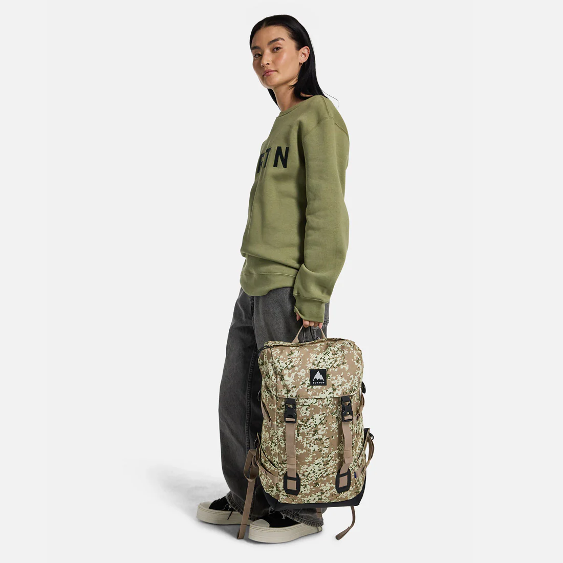 BURTON Tinder 2.0 30L Backpack - Snowfall Camo - Image 3