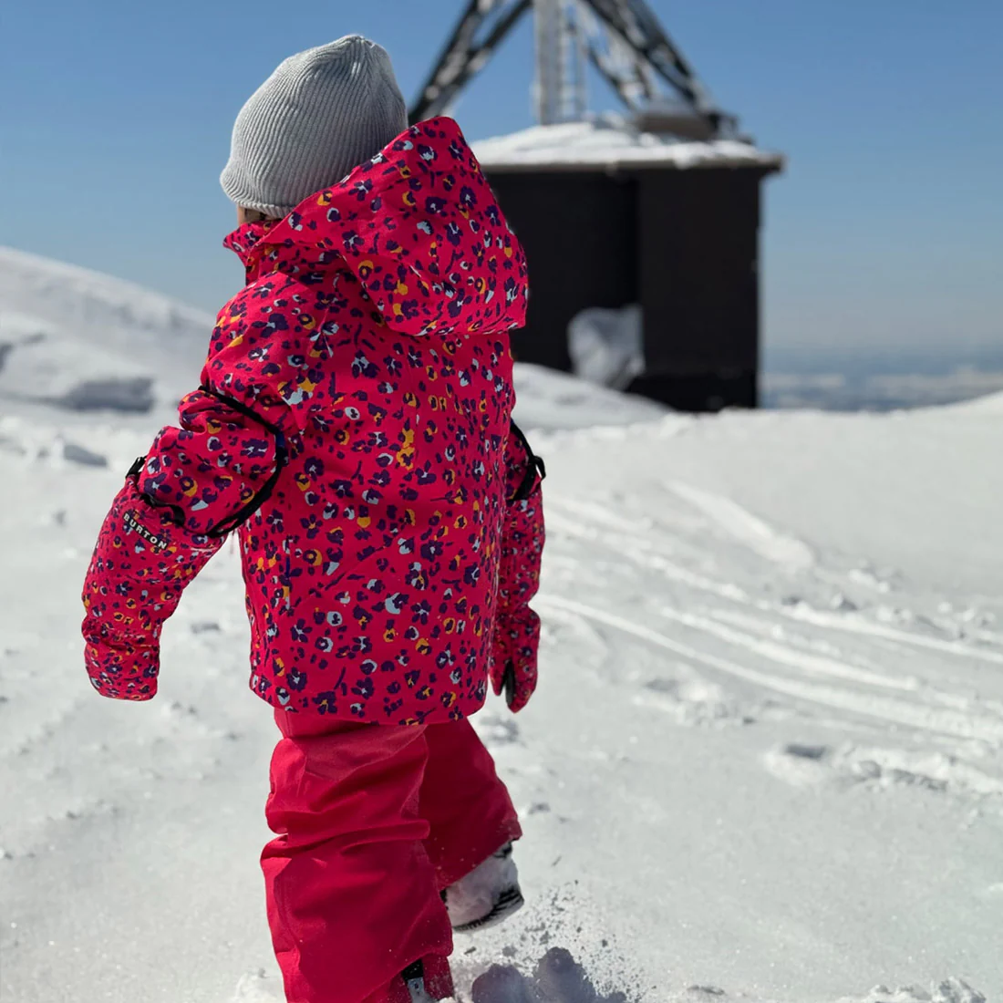 BURTON Toddlers' Hillslope Jacket 2026 - Wildcat Floral - Image 3