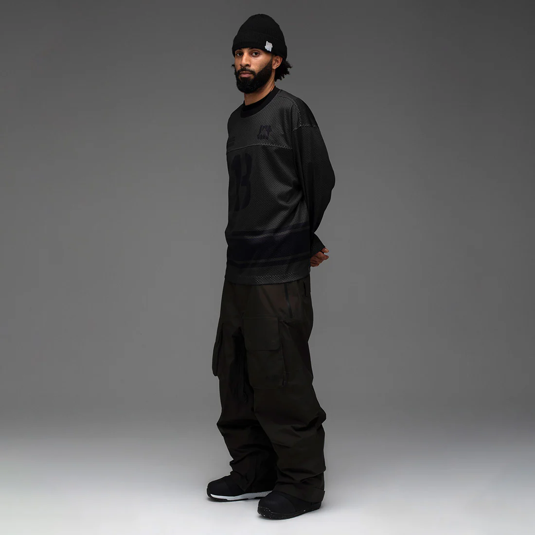 BURTON UNDEFEATED Jersey - Charcoal - Image 3