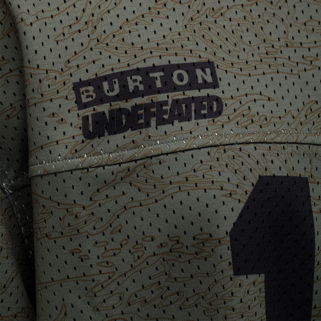 BURTON UNDEFEATED Jersey - Olive Camo - Image 4
