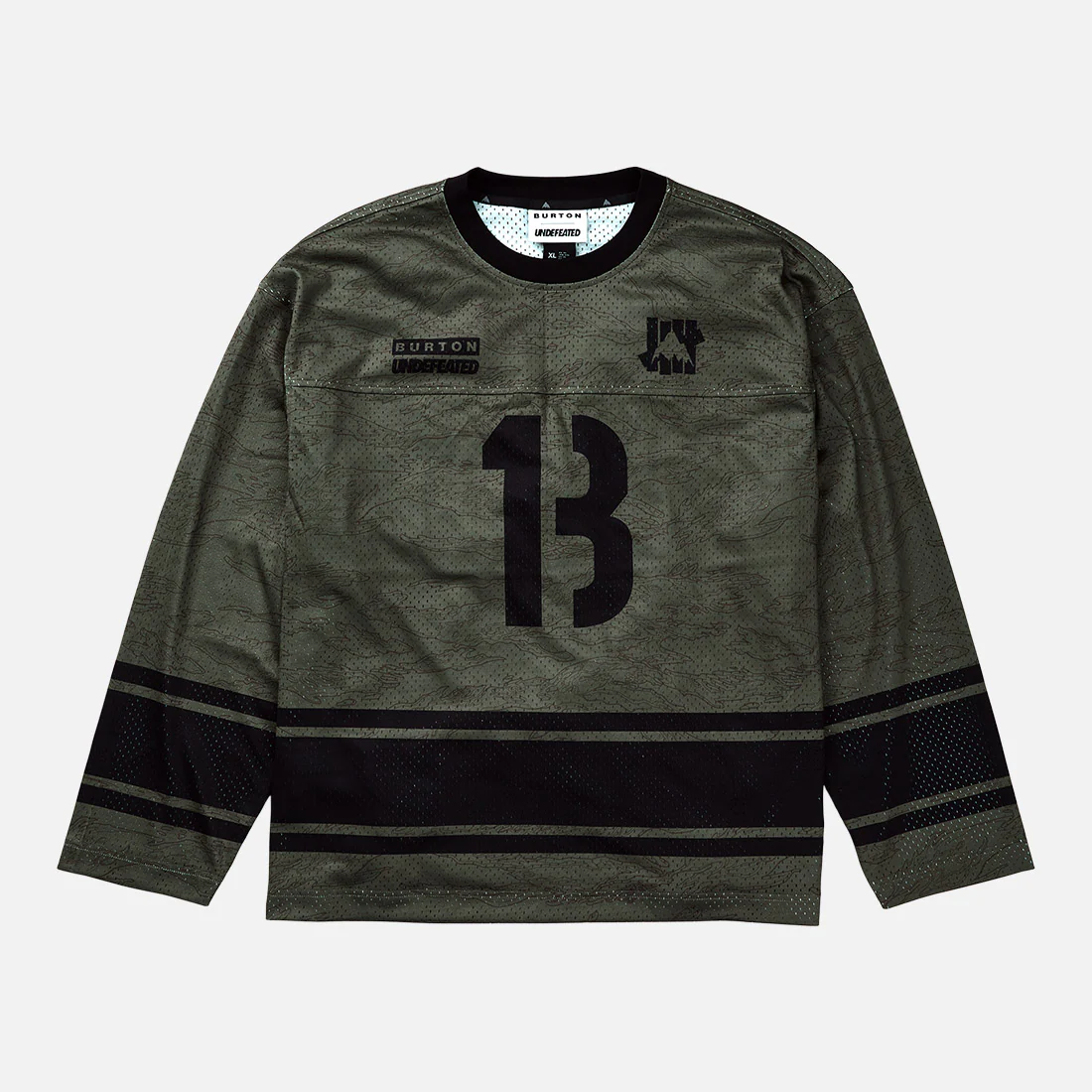 BURTON UNDEFEATED Jersey - Olive Camo - Image 5