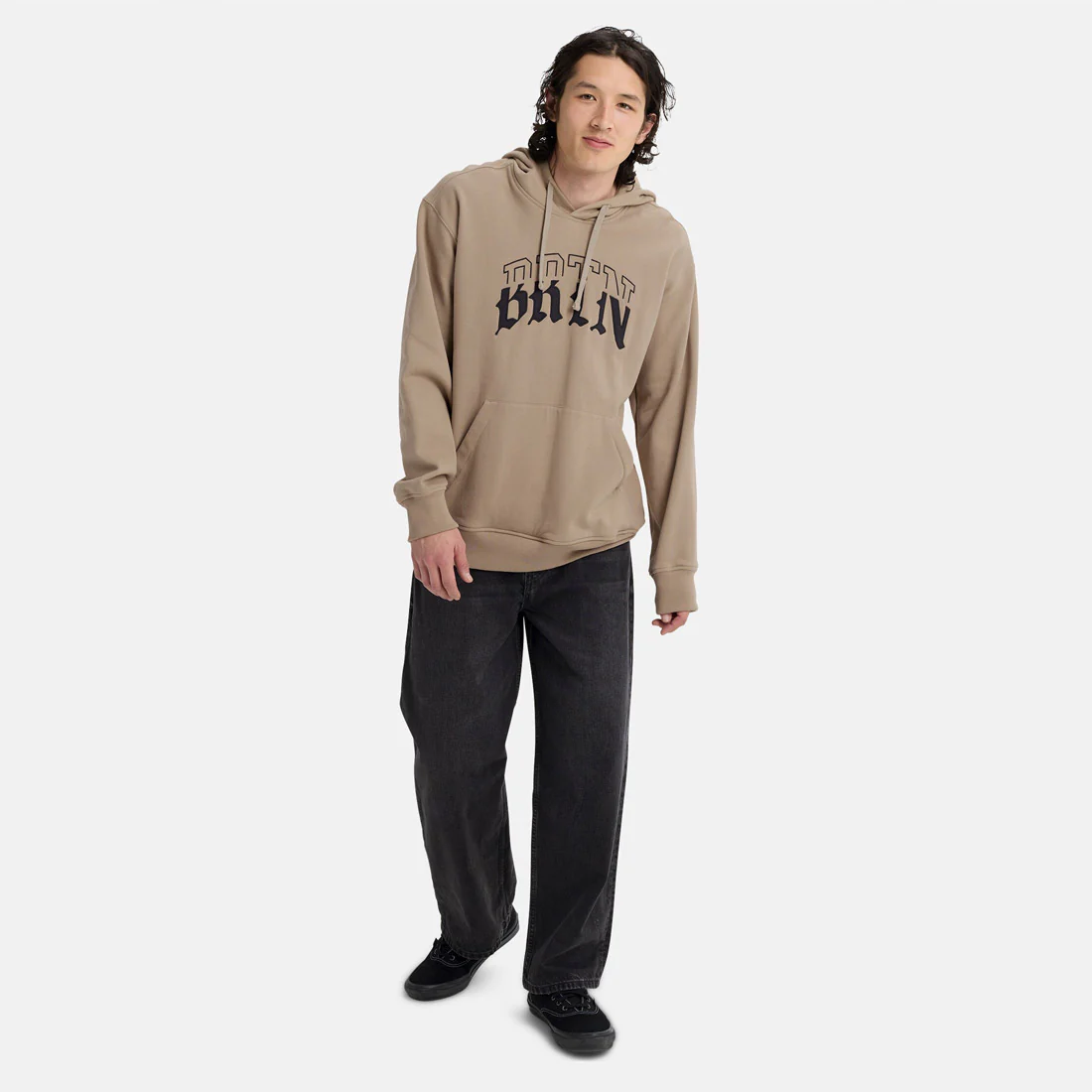 BURTON Varsity Pullover Hood - Summit Taupe - Image 5