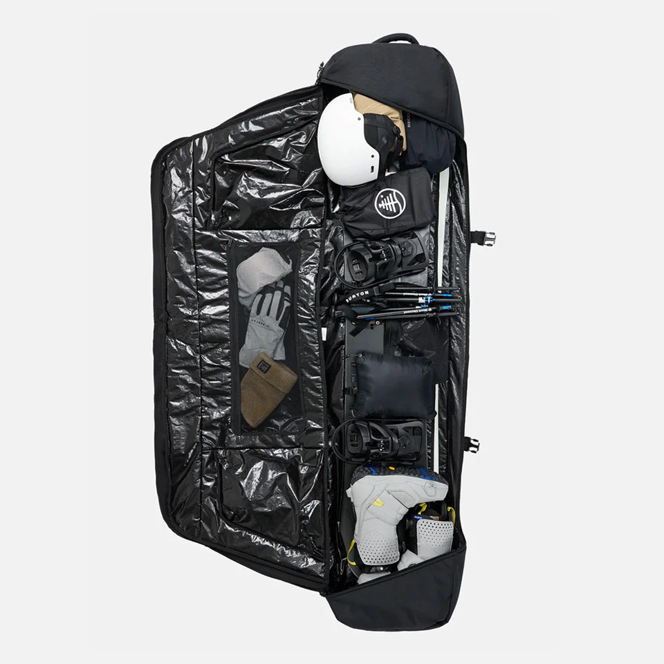 BURTON Wheelie Flight Attendant - True Black - Image 2