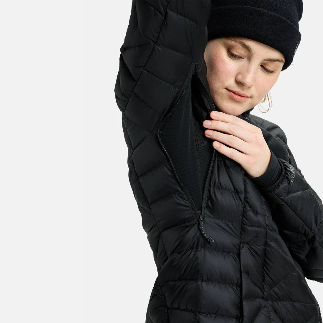 BURTON Women's [ak] Baker Down Insulator Jacket 2026 - True Black - Image 5