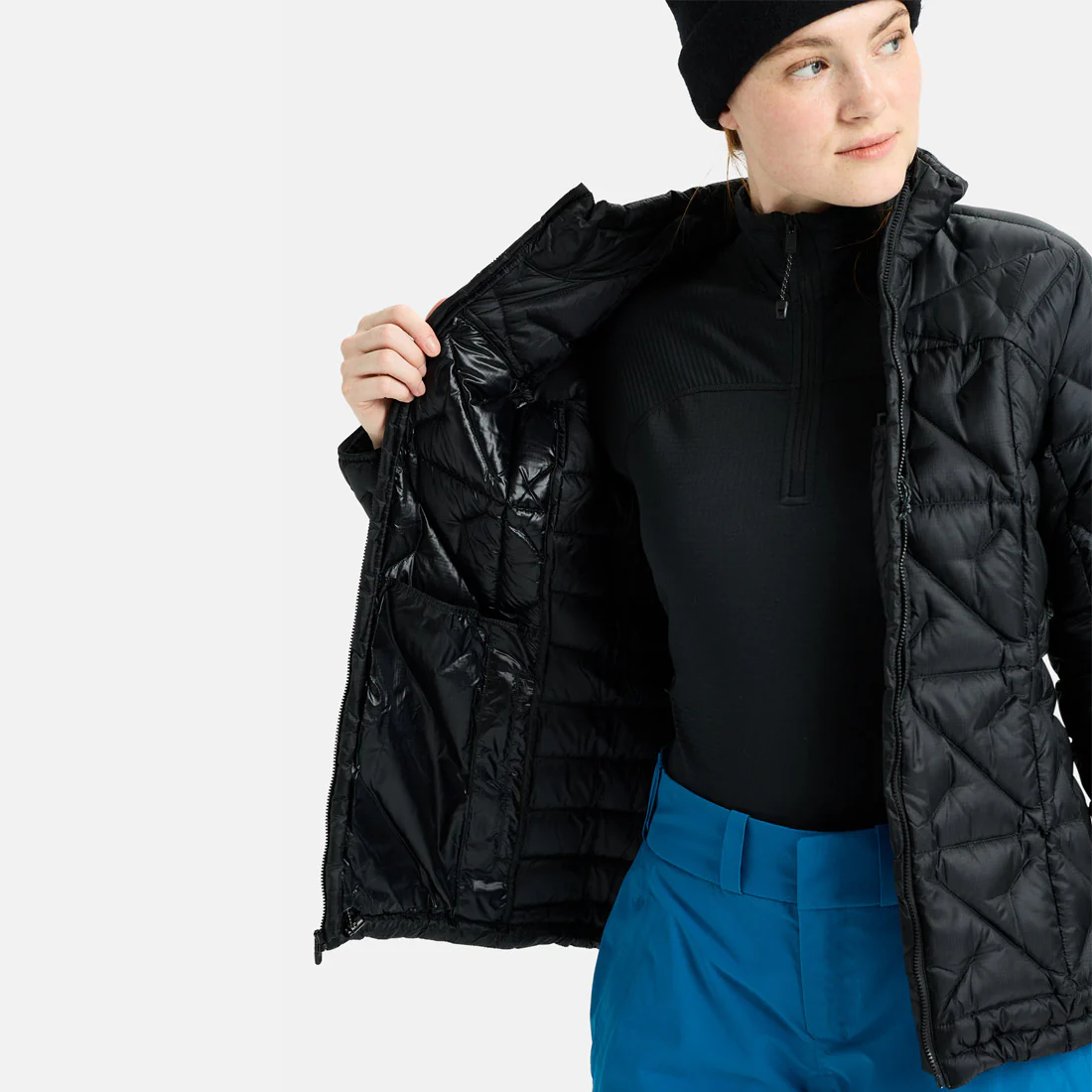 BURTON Women's [ak] Baker Down Insulator Jacket 2026 - True Black - Image 7