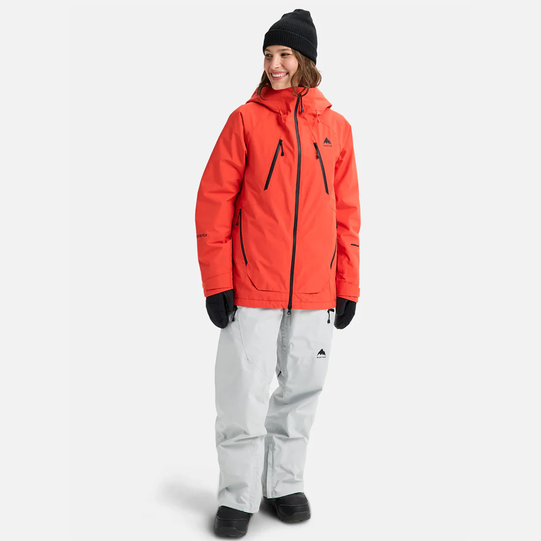 BURTON Women's Gore-Tex 2L Reserve Insulated Jacket 2026 - Fiesta Red - Image 3
