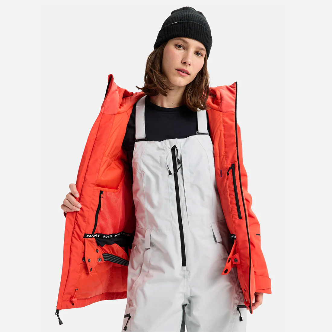 BURTON Women's Gore-Tex 2L Reserve Insulated Jacket 2026 - Fiesta Red - Image 4