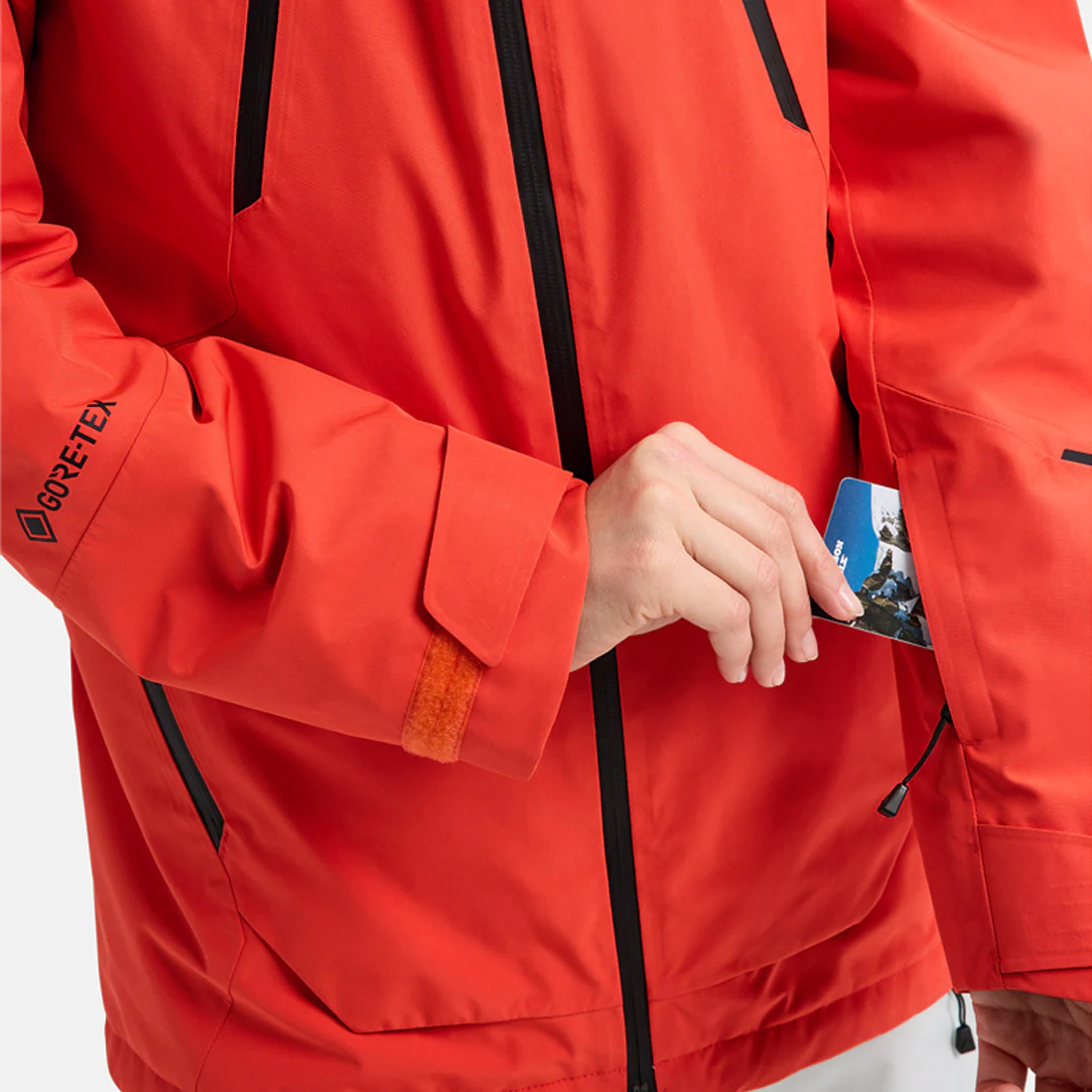BURTON Women's Gore-Tex 2L Reserve Insulated Jacket 2026 - Fiesta Red - Image 6