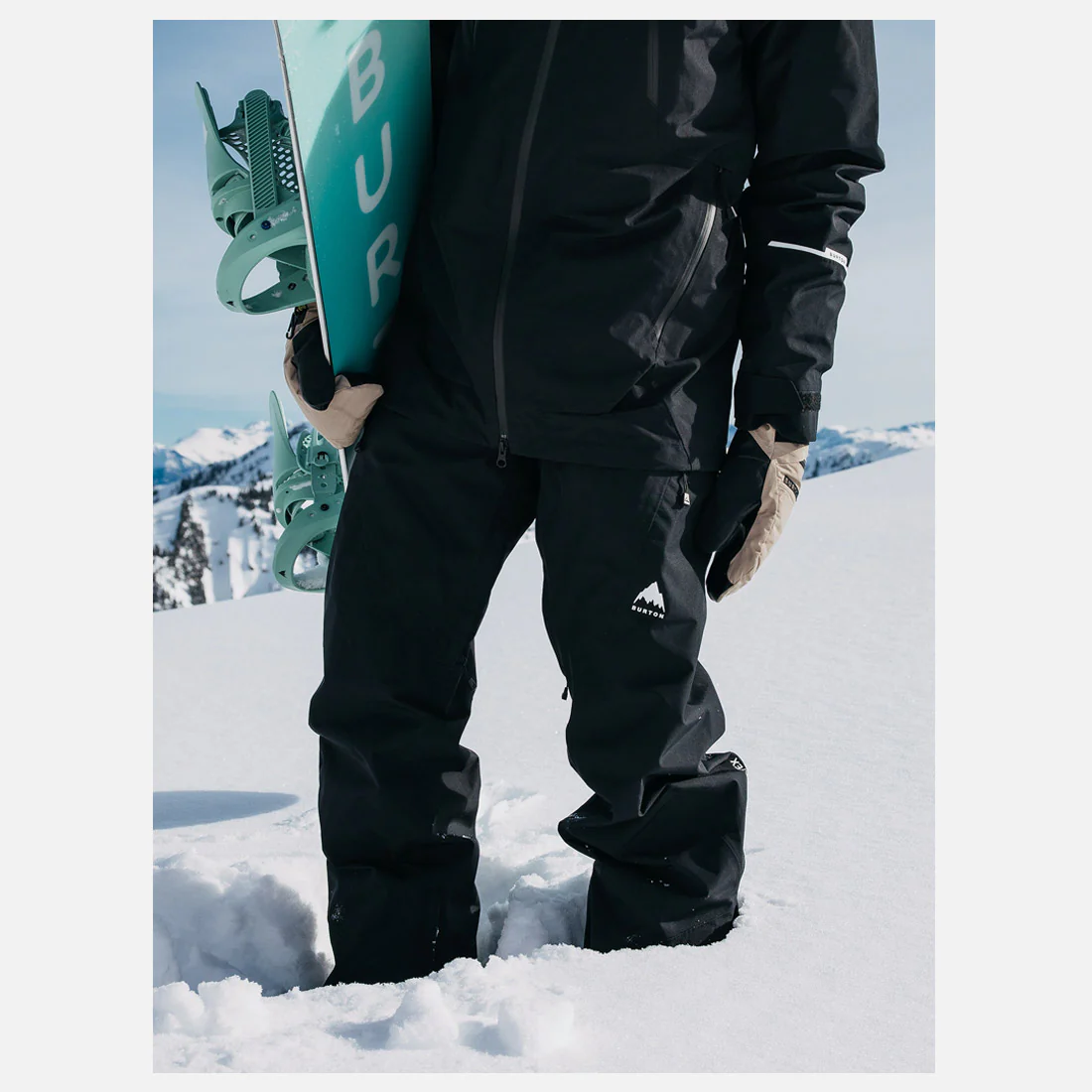 BURTON Women's Gore-Tex 2L Reserve Pant 2026 - True Black - Image 8