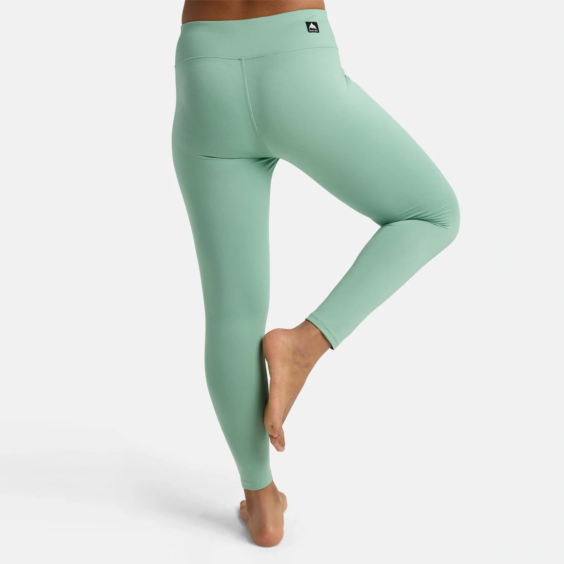 BURTON Women's Midweight Base Layer Pants - Soft Sage - Image 2