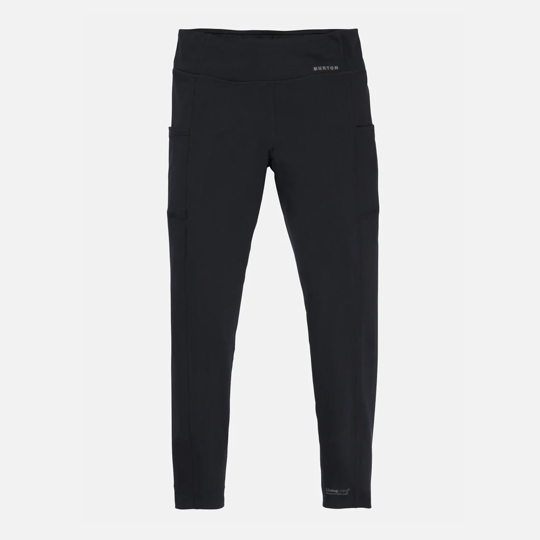 BURTON Women's Midweight X Base Layer Pants - True Black - Image 4