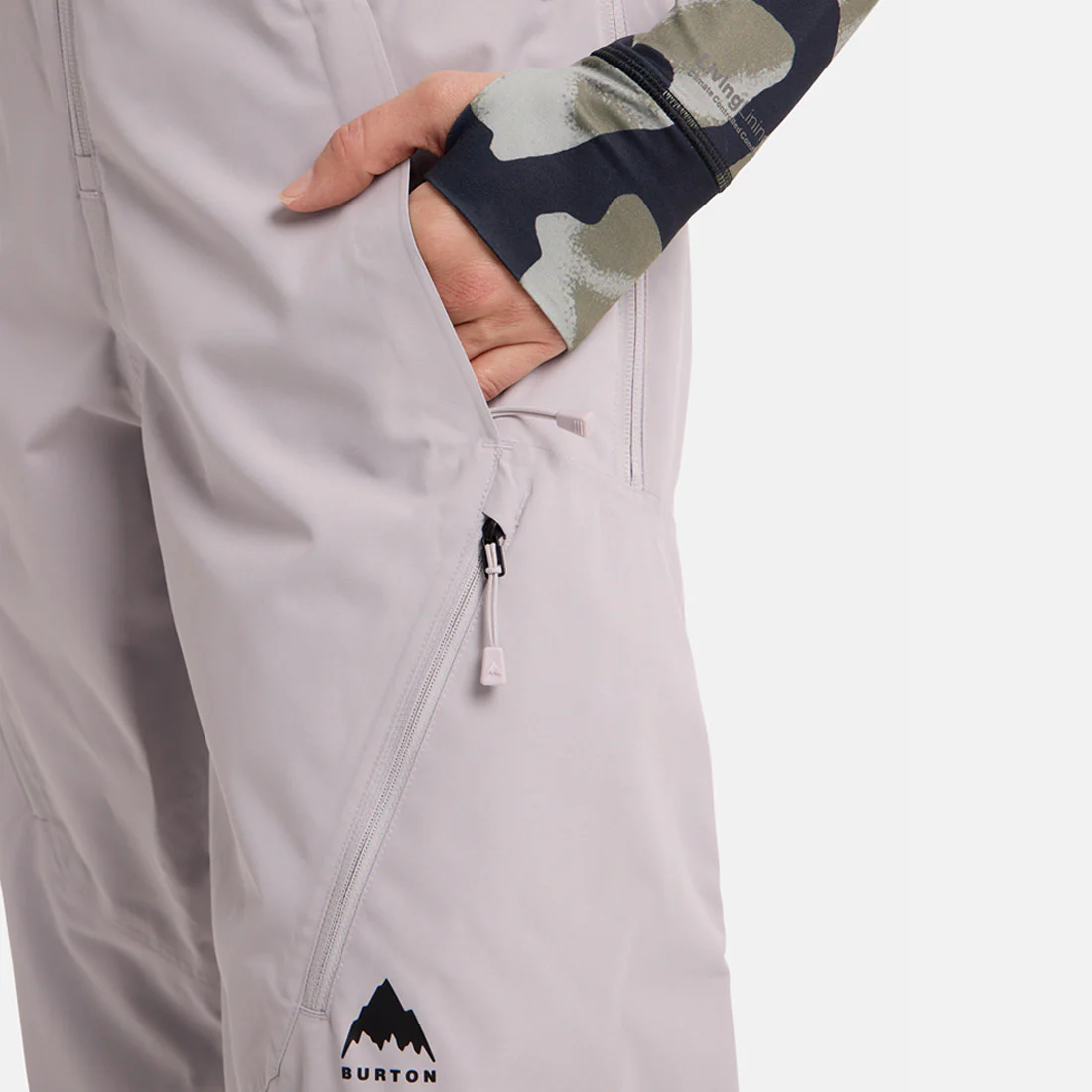 BURTON Women's Reserve 2L Bib Pant 2026 - Washed Lavender - Image 4