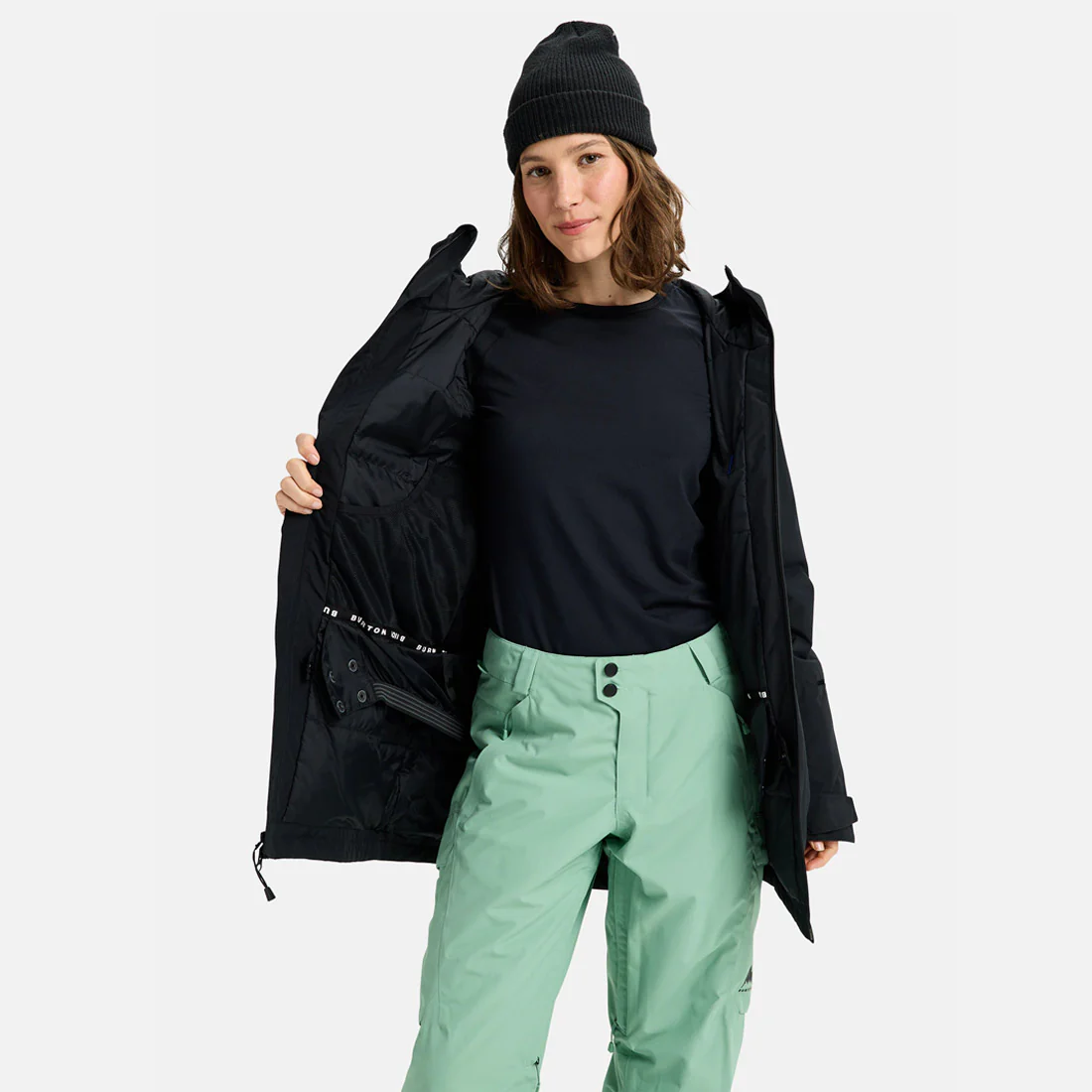 BURTON Women's Reserve 2L Insulated Jacket 2026 - True Black - Image 8