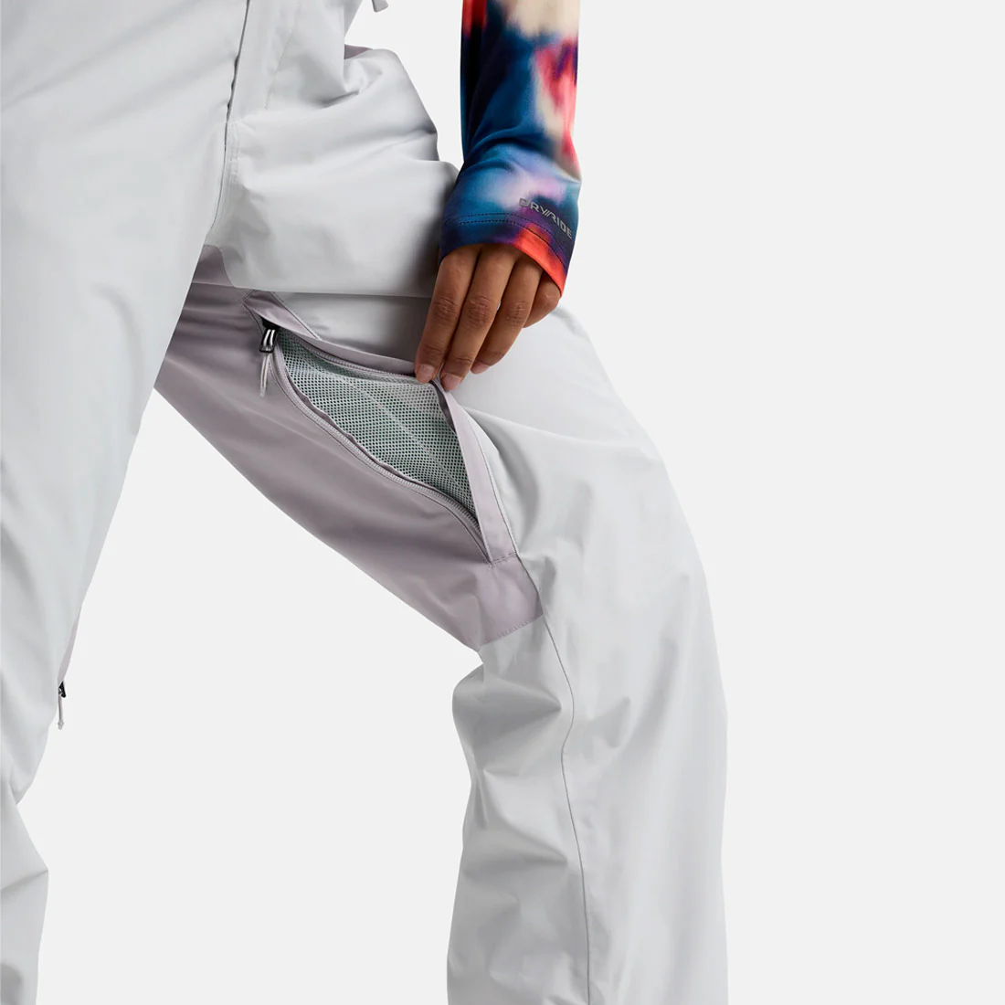 BURTON Women's Reserve 2L Pant 2026 - Gray Cloud/Washed Lavender - Image 6
