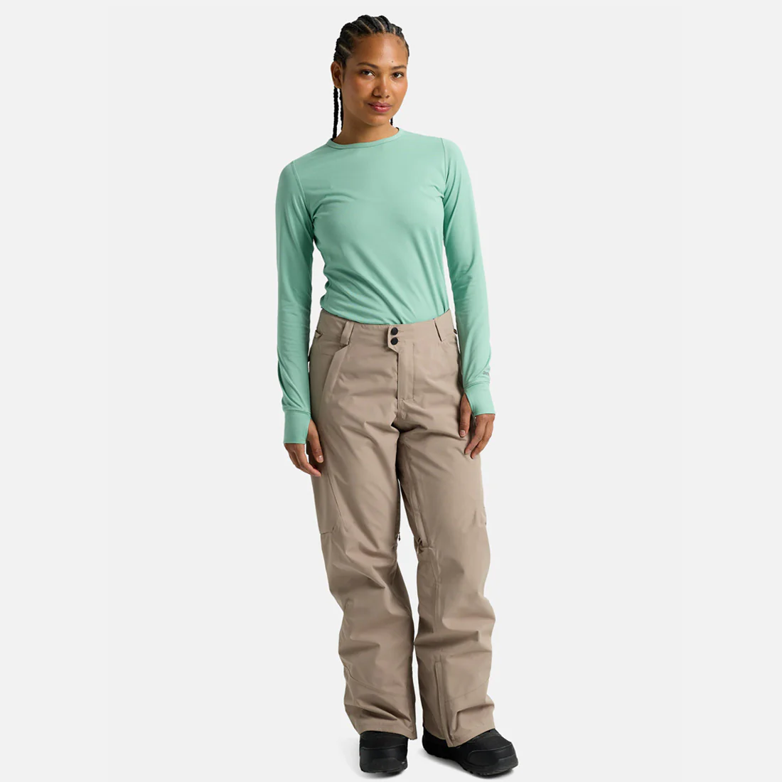BURTON Women's Reserve 2L Pant 2026 - Summit Taupe - Image 3